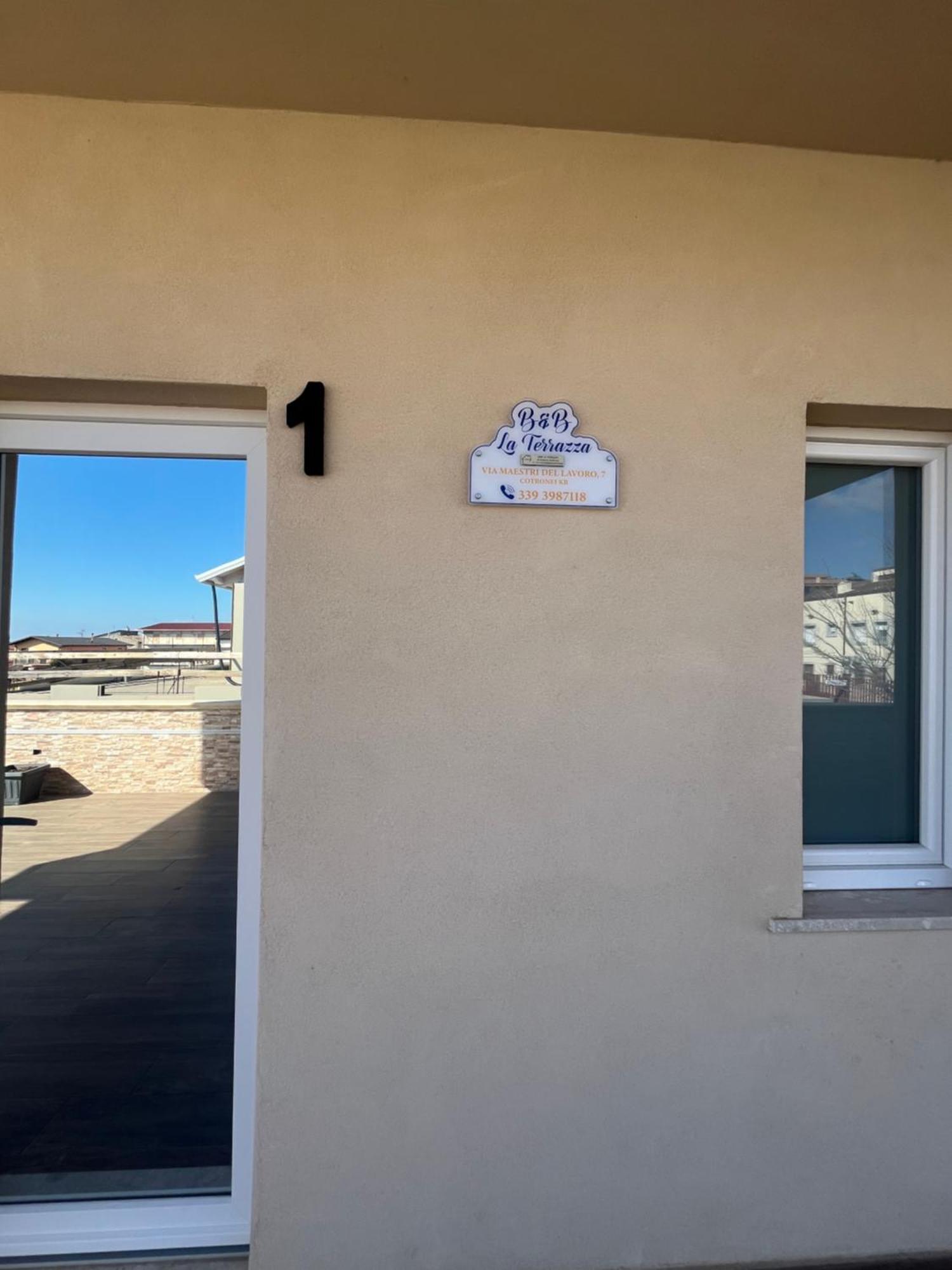 B&B La Terrazza Polifrone Cotronei Buitenkant foto